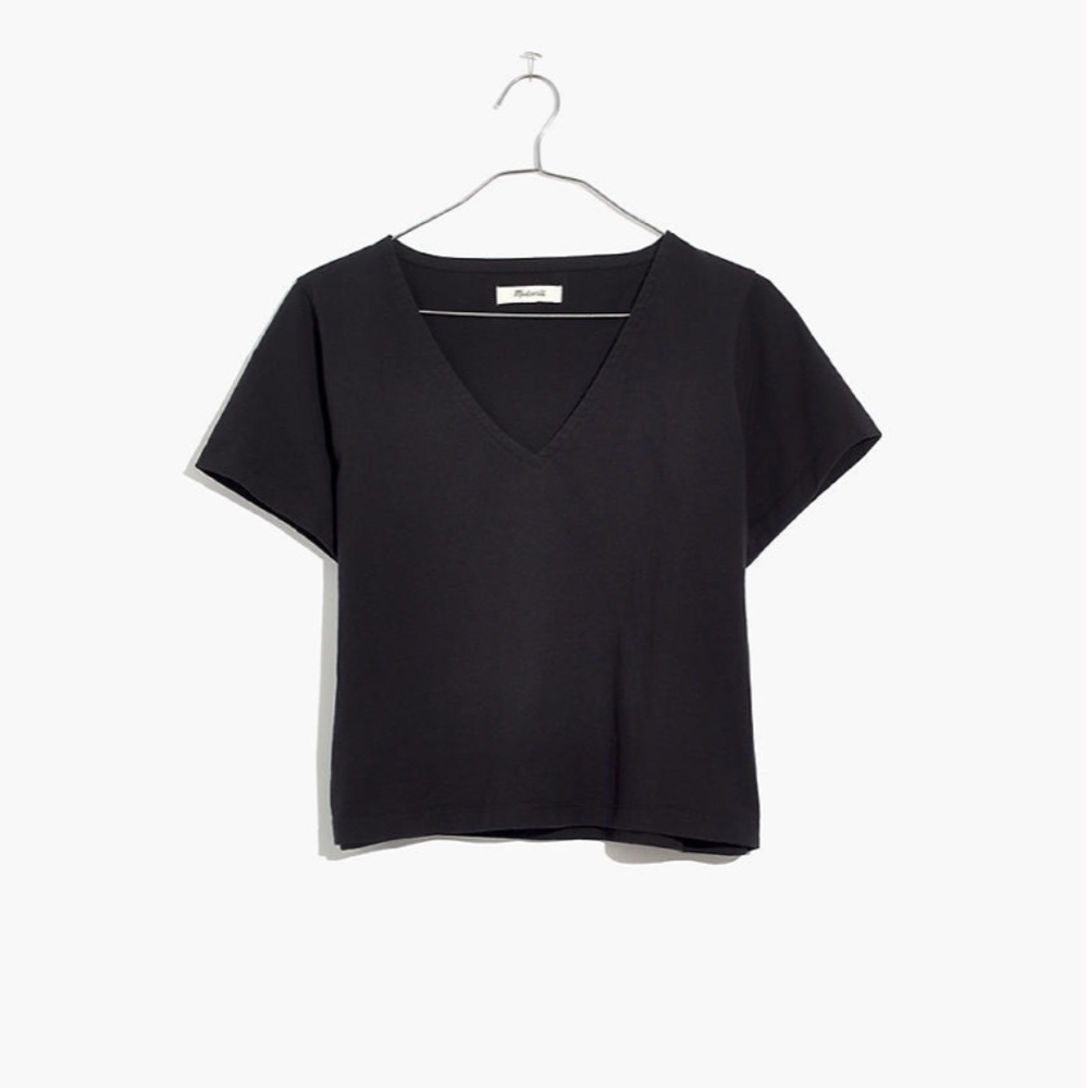 Madewell V-Neck Setlist Boxy Top